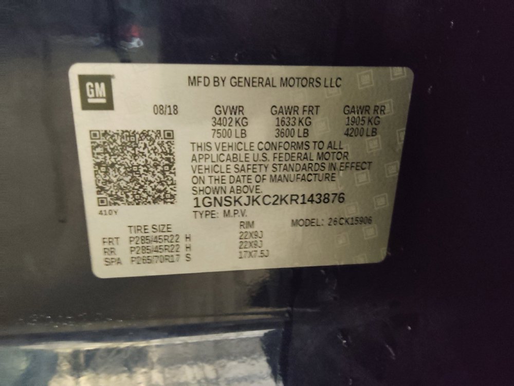 Used 2019 Chevrolet Suburban Premier AWD/4WD image 33