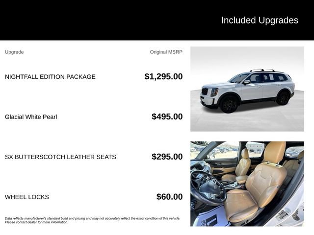 Used 2021 Kia Telluride SX w/ Nightfall Edition Package image 5