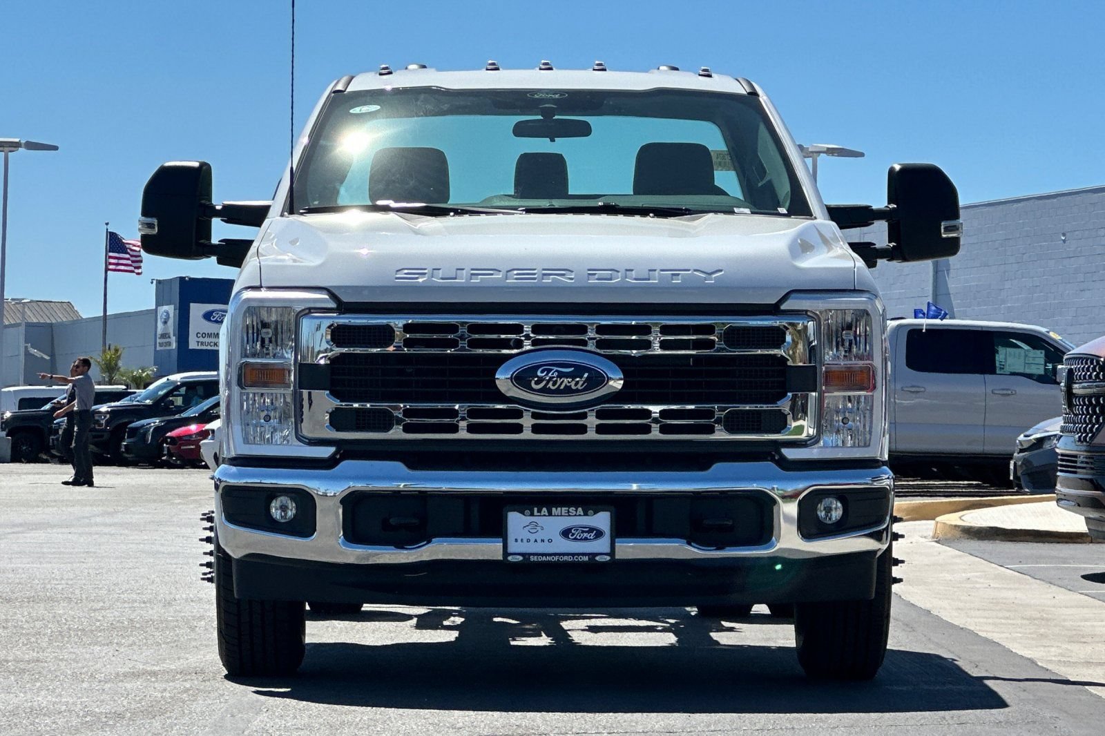 New 2026 Ford F350 XL w/ XL Chrome Package RWD image 8