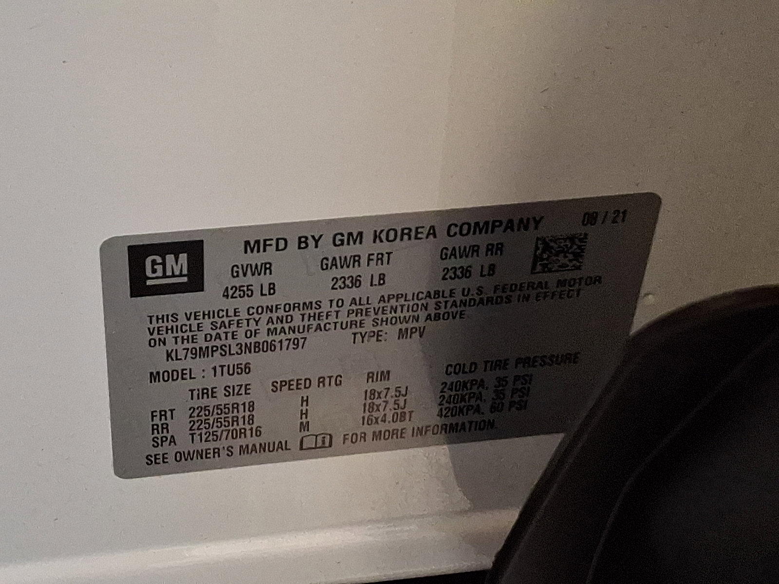 Certified 2022 Chevrolet TrailBlazer LT w/ LPO, Blackout Package image 25