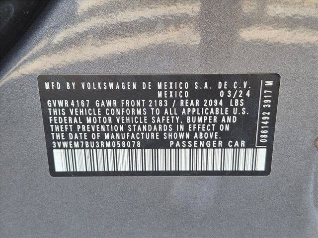 Used 2024 Volkswagen Jetta SE FWD image 24