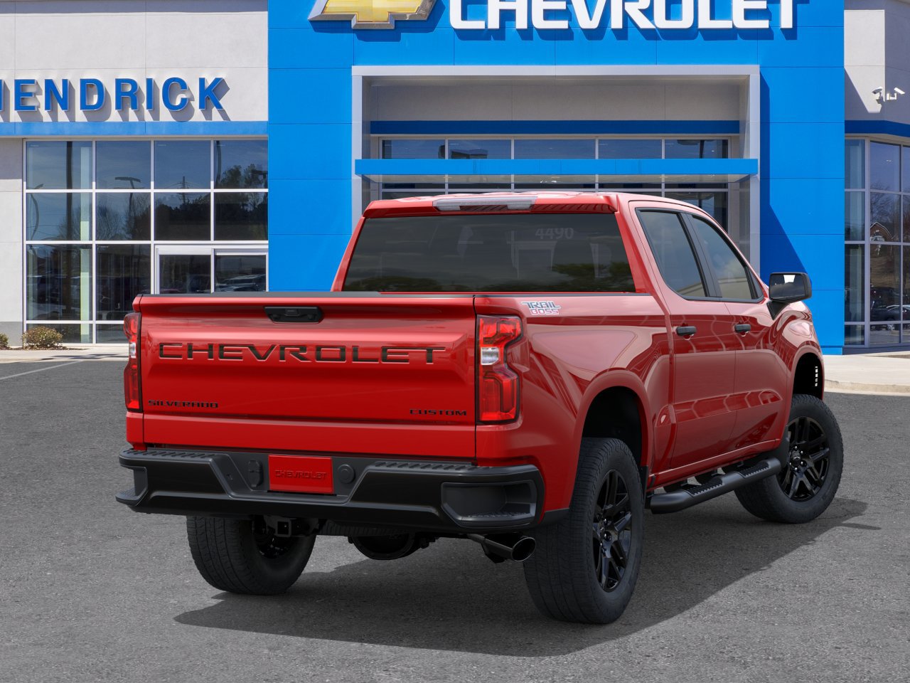New 2026 Chevrolet Silverado 1500 Custom Trail Boss w/ Turbomax Blackout Package AWD/4WD image 6