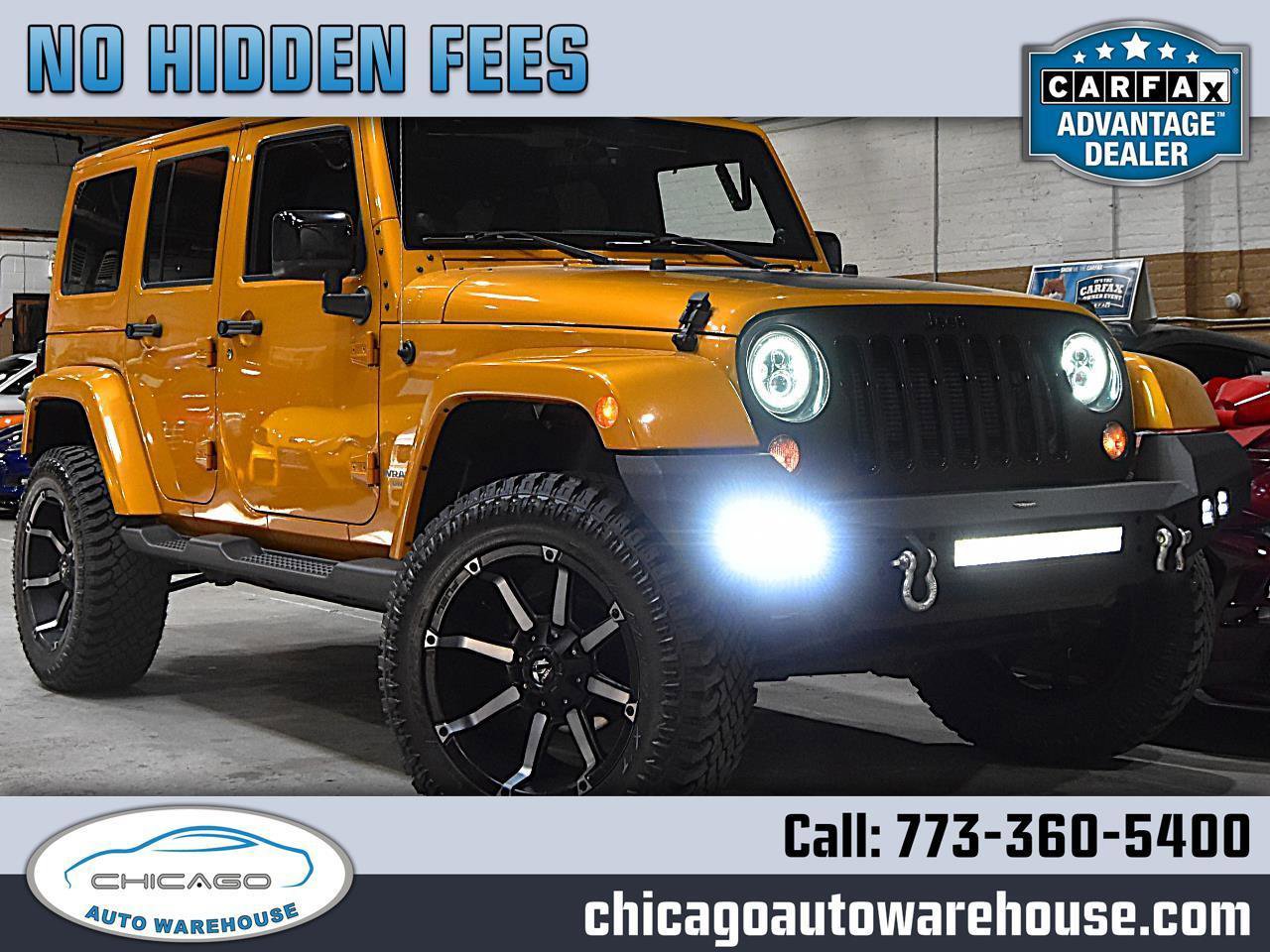 Used 2014 Jeep Wrangler Unlimited Sahara AWD/4WD image 1
