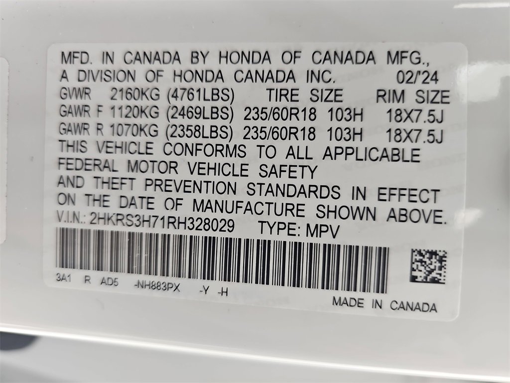 Certified 2024 Honda CR-V EX-L image 48