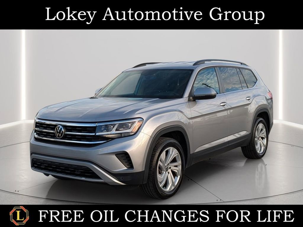 Certified 2021 Volkswagen Atlas SE w/ Towing Package