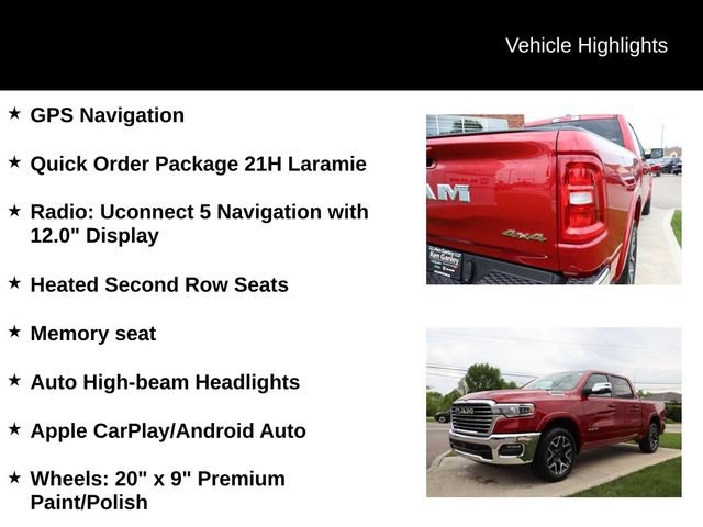 Used 2026 RAM 1500 Laramie AWD/4WD image 4