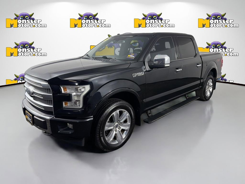 Used 2017 Ford F150 Platinum w/ Technology Package AWD/4WD image 1