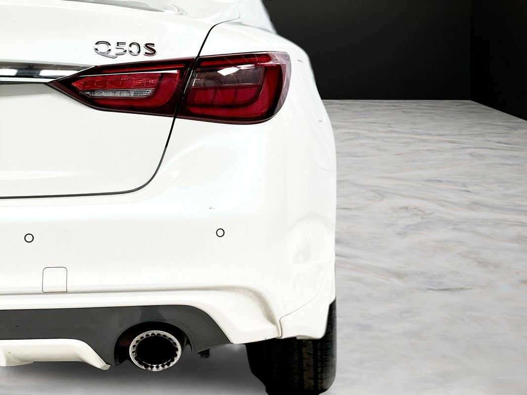 Used 2019 INFINITI Q50 Red Sport 400 w/ Sensory Package AWD/4WD image 73