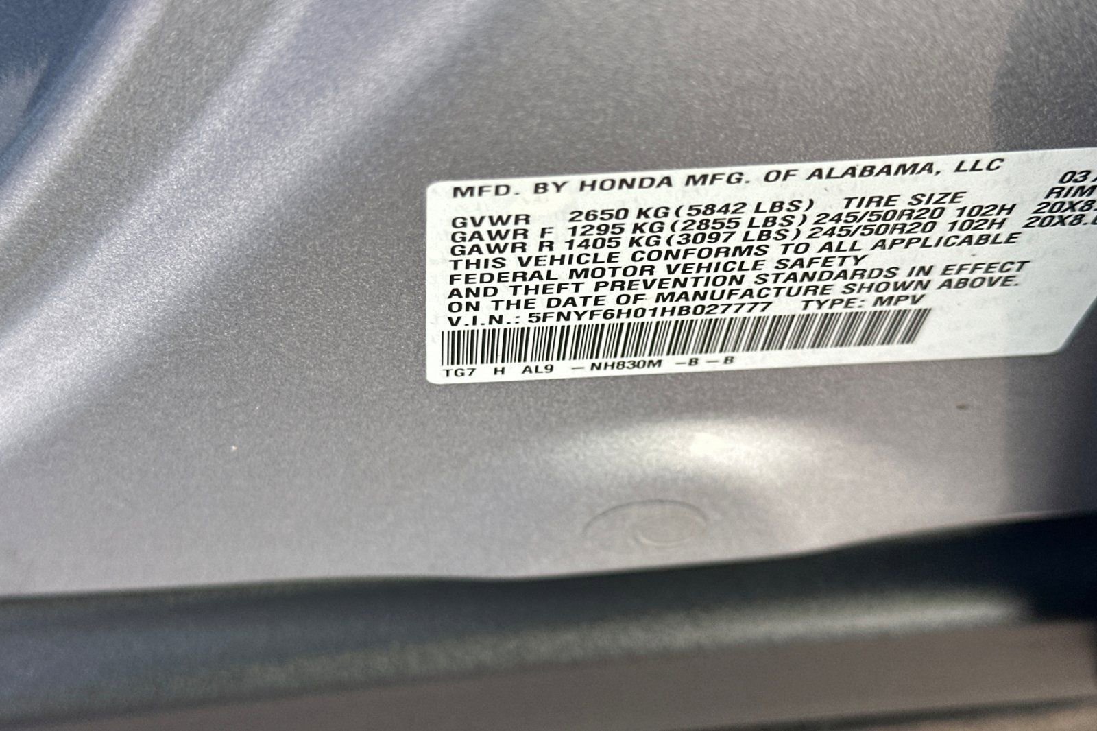 Used 2017 Honda Pilot Elite image 22
