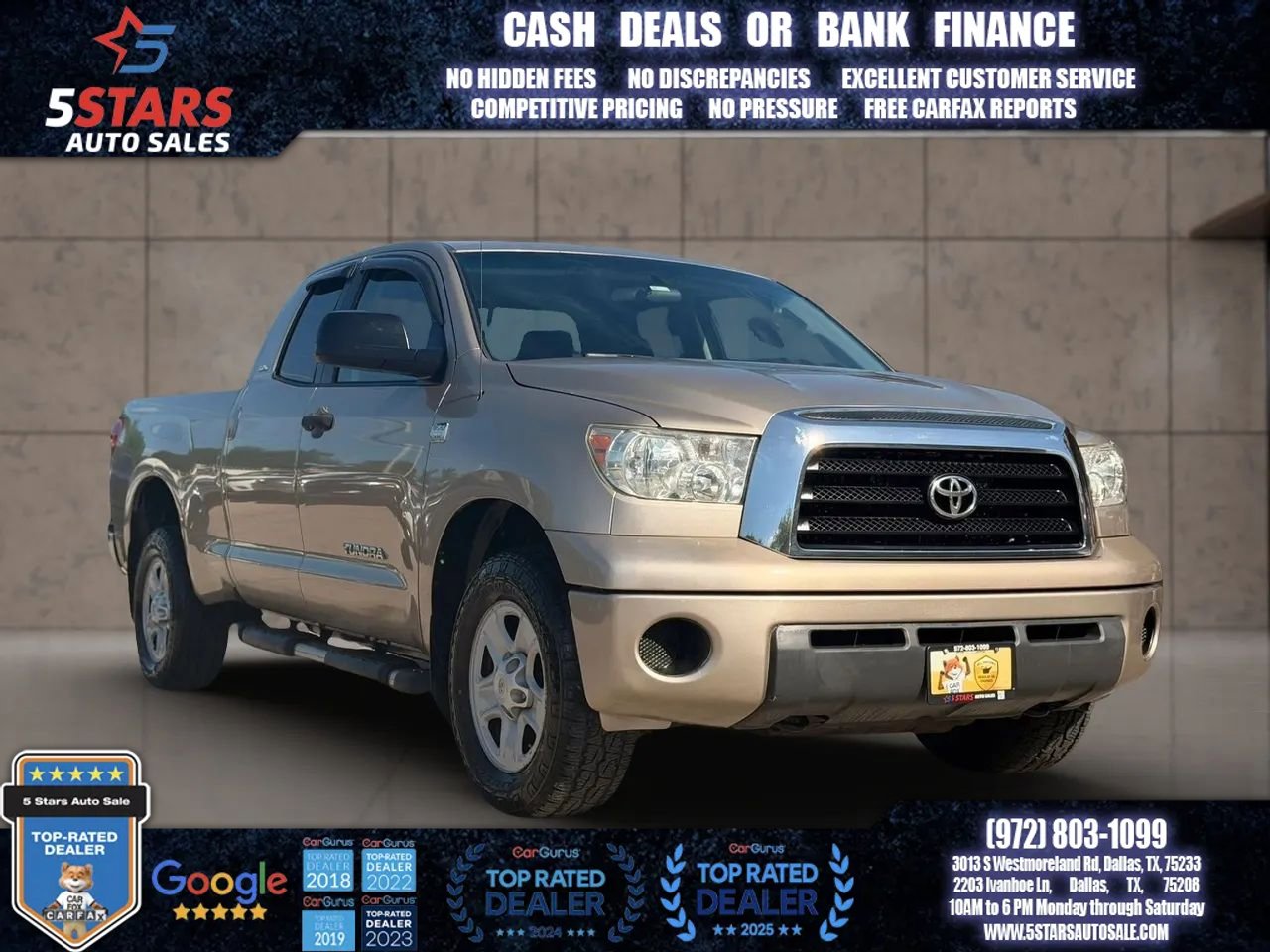 Used 2007 Toyota Tundra SR5