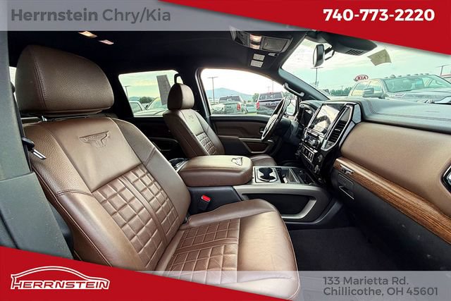 Used 2021 Nissan Titan Platinum Reserve w/ Off Road Protection Package AWD/4WD image 33