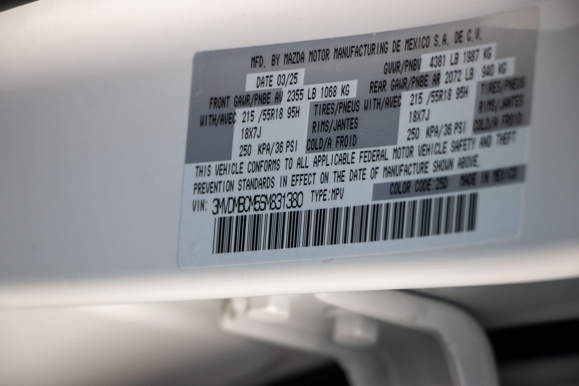 Used 2025 MAZDA CX-30 AWD 2.5 S w/ Preferred Package image 31