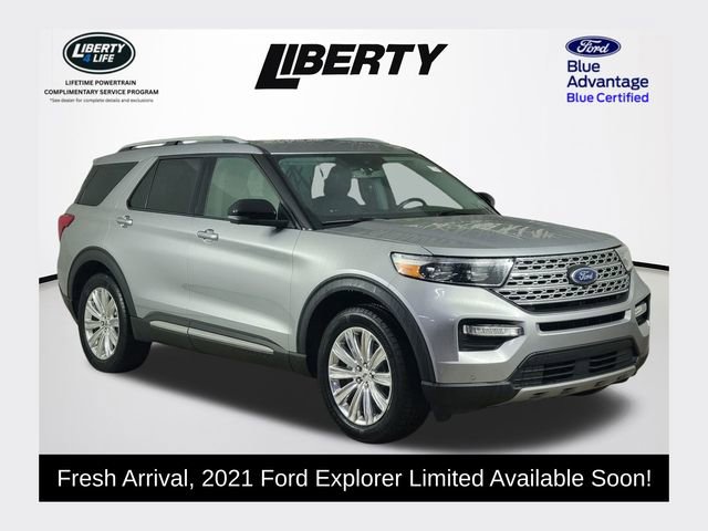 Certified 2021 Ford Explorer Limited w/ Equipment Group 301A image 1