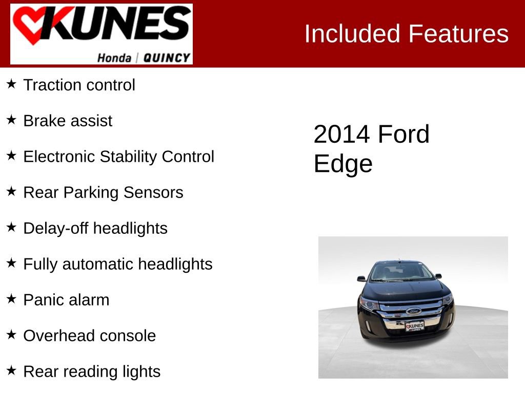 Used 2014 Ford Edge SEL w/ Equipment Group 205A AWD/4WD image 2