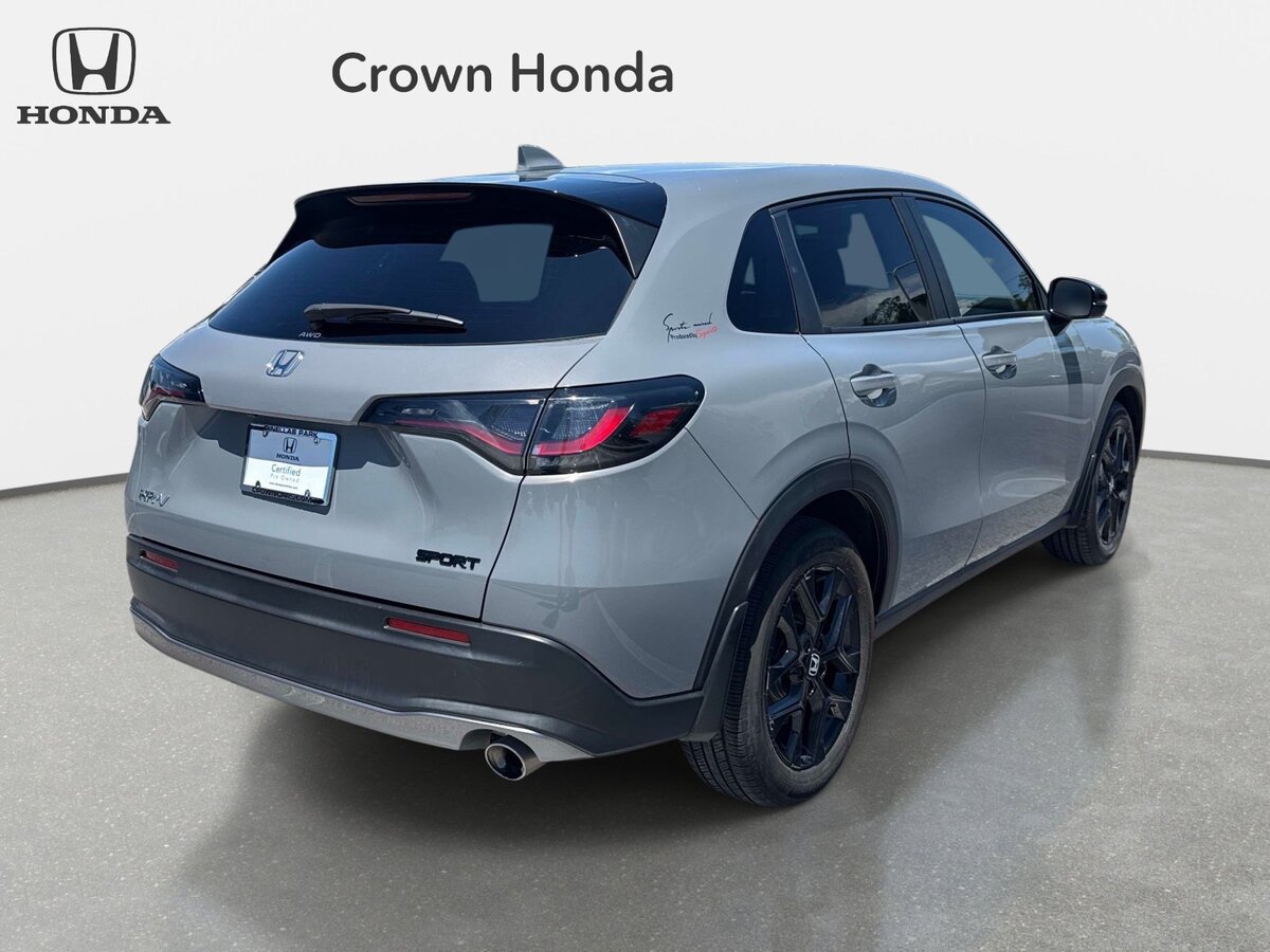 Certified 2025 Honda HR-V Sport image 4