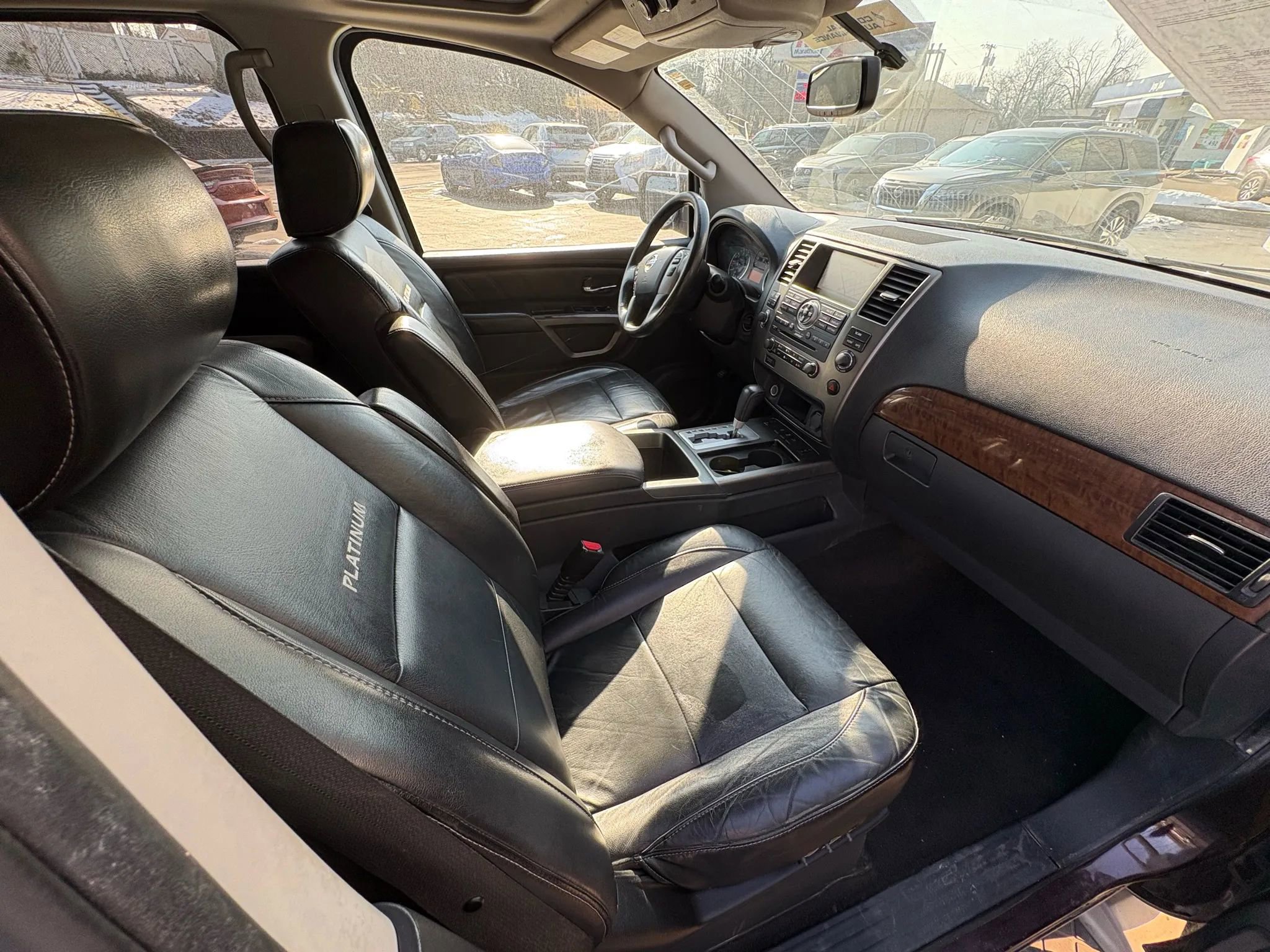 Used 2015 Nissan Armada Platinum w/ 2nd Row Captain Seat Package RWD image 19