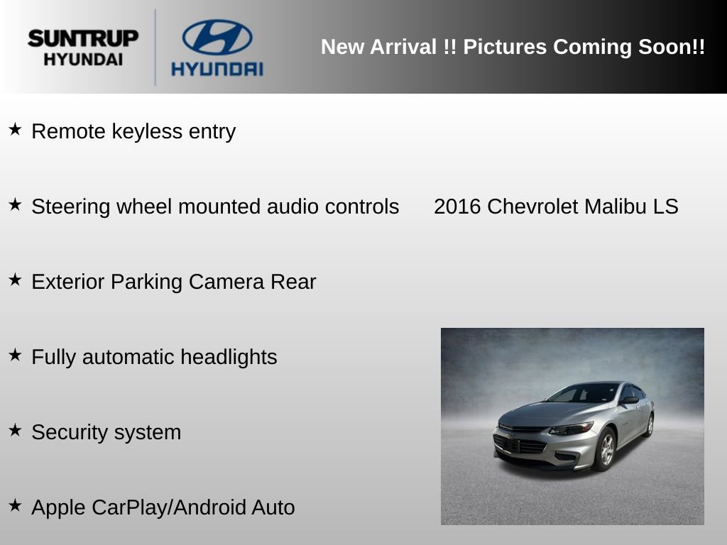 Used 2016 Chevrolet Malibu LS image 5