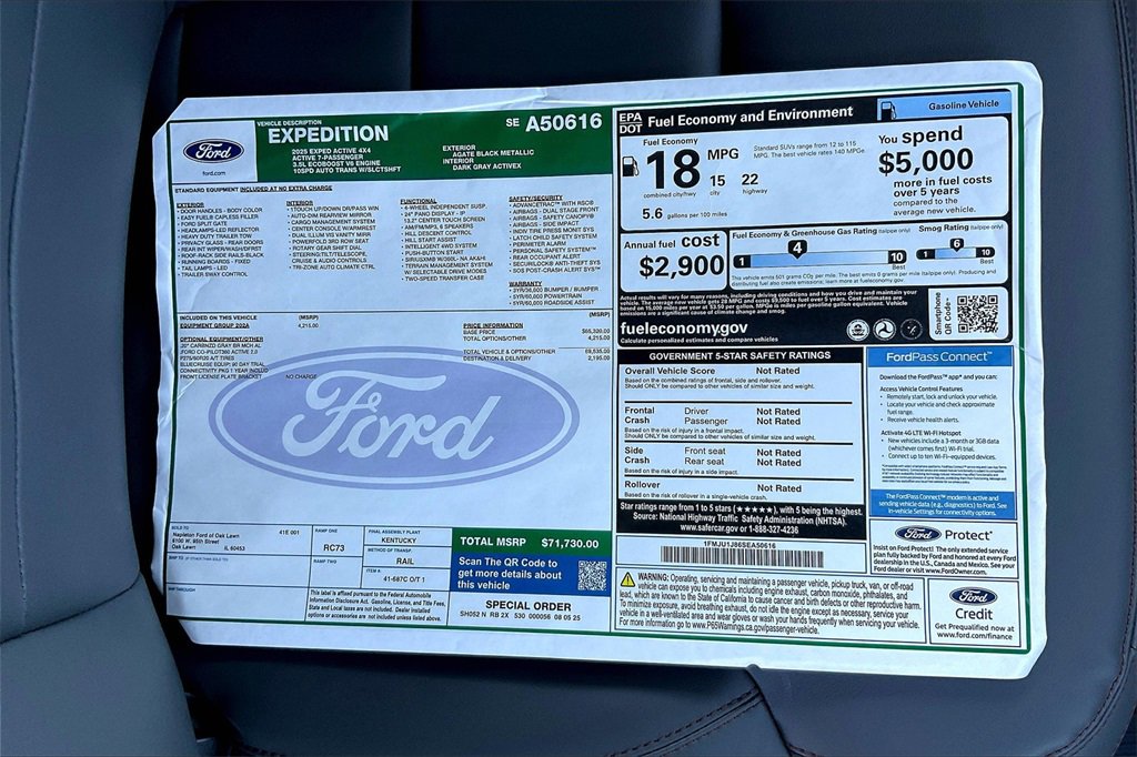 New 2025 Ford Expedition Active image 14