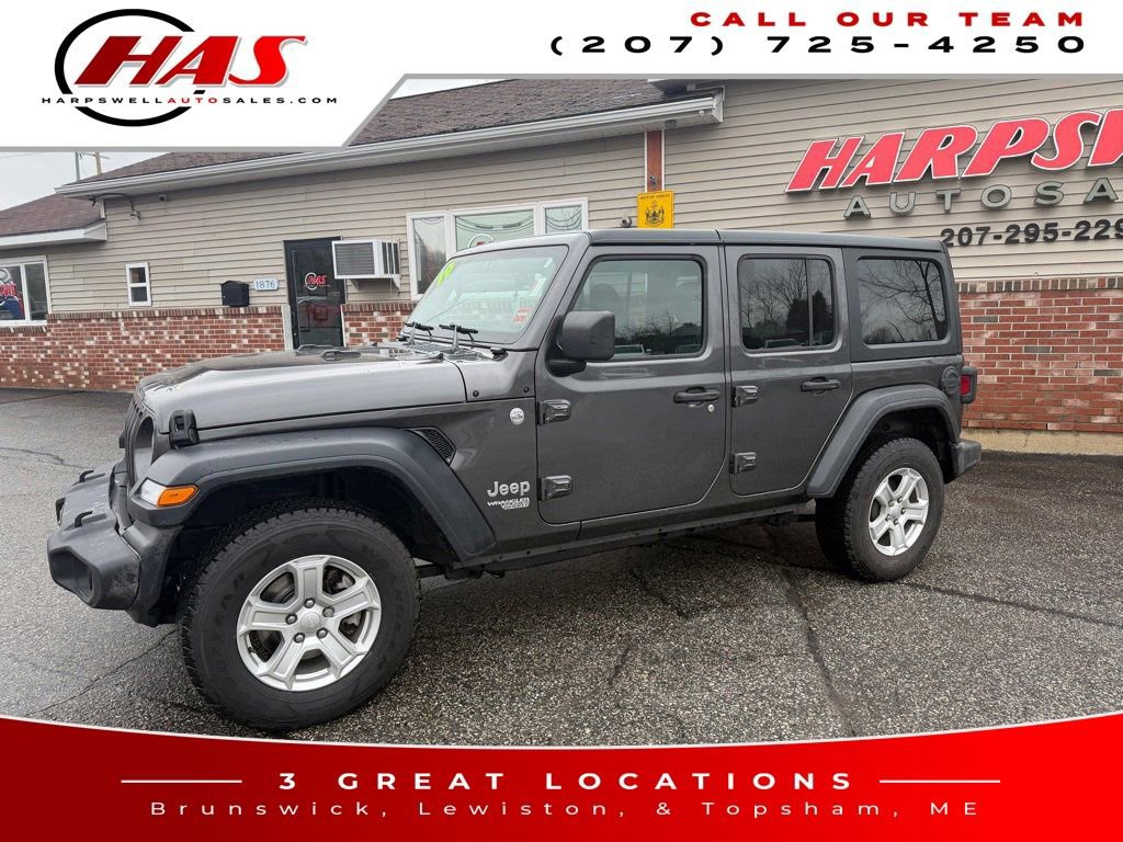 Used 2019 Jeep Wrangler Unlimited Sport S AWD/4WD image 2