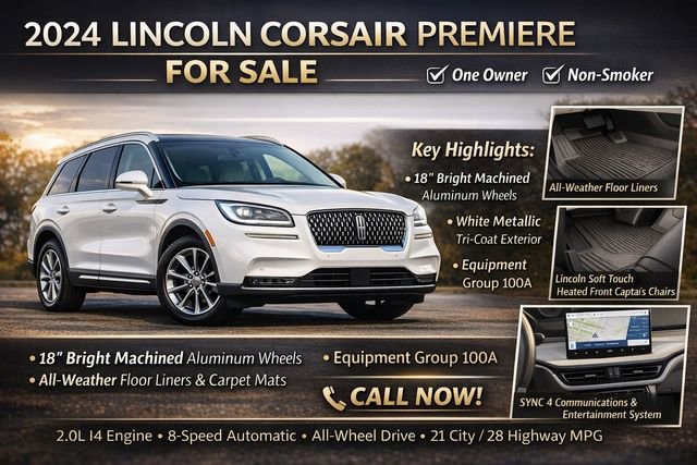 Certified 2024 Lincoln Corsair AWD image 4