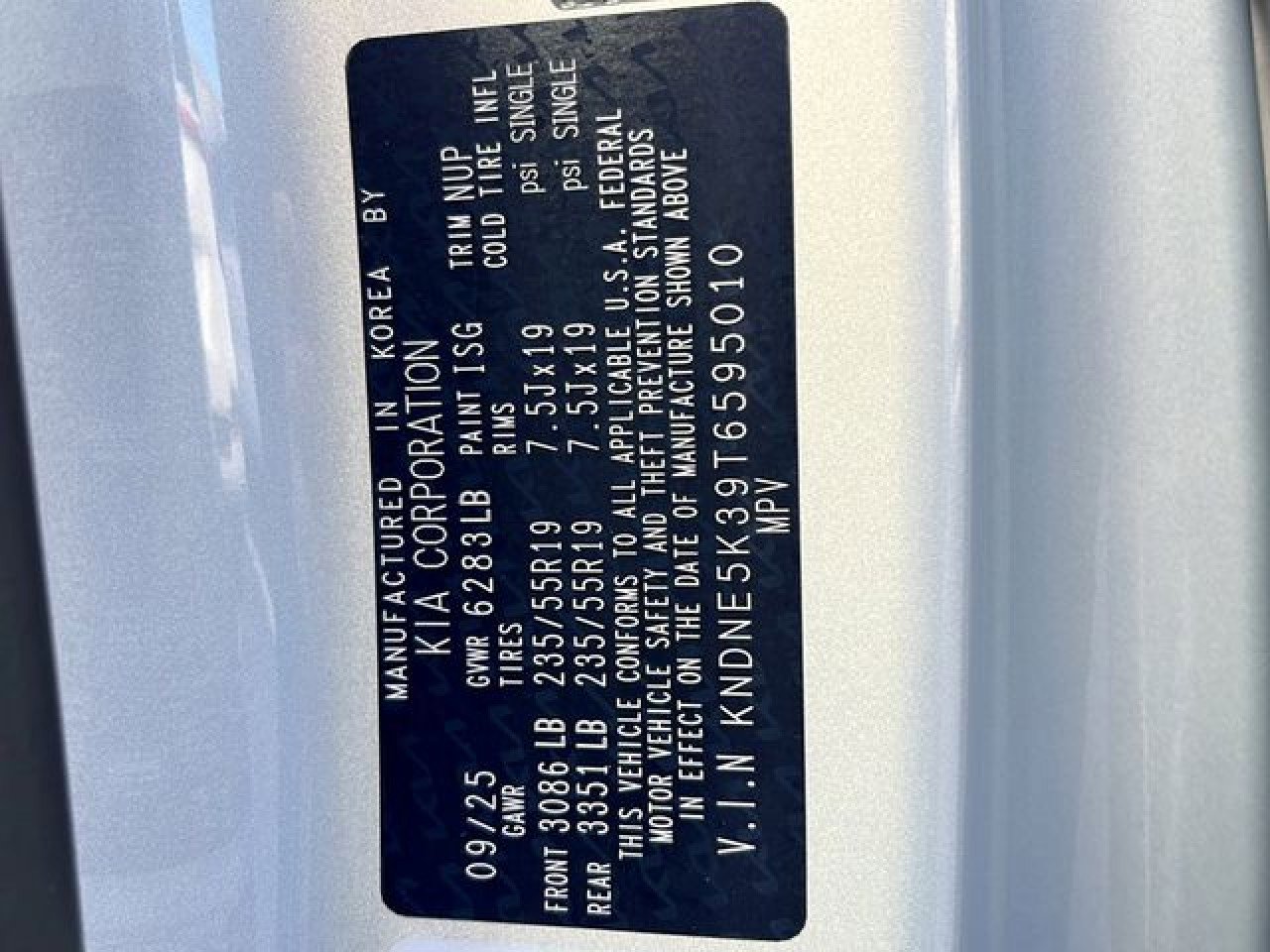 New 2026 Kia Carnival SX Prestige image 27