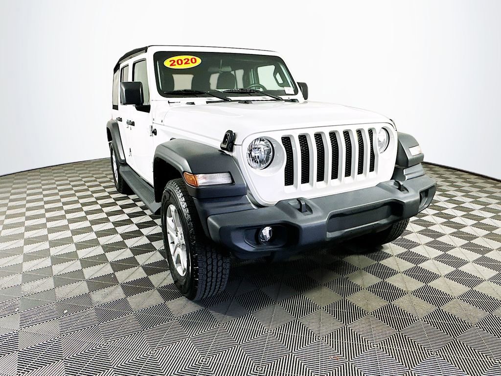 Certified 2020 Jeep Wrangler Unlimited Sport S AWD/4WD image 2