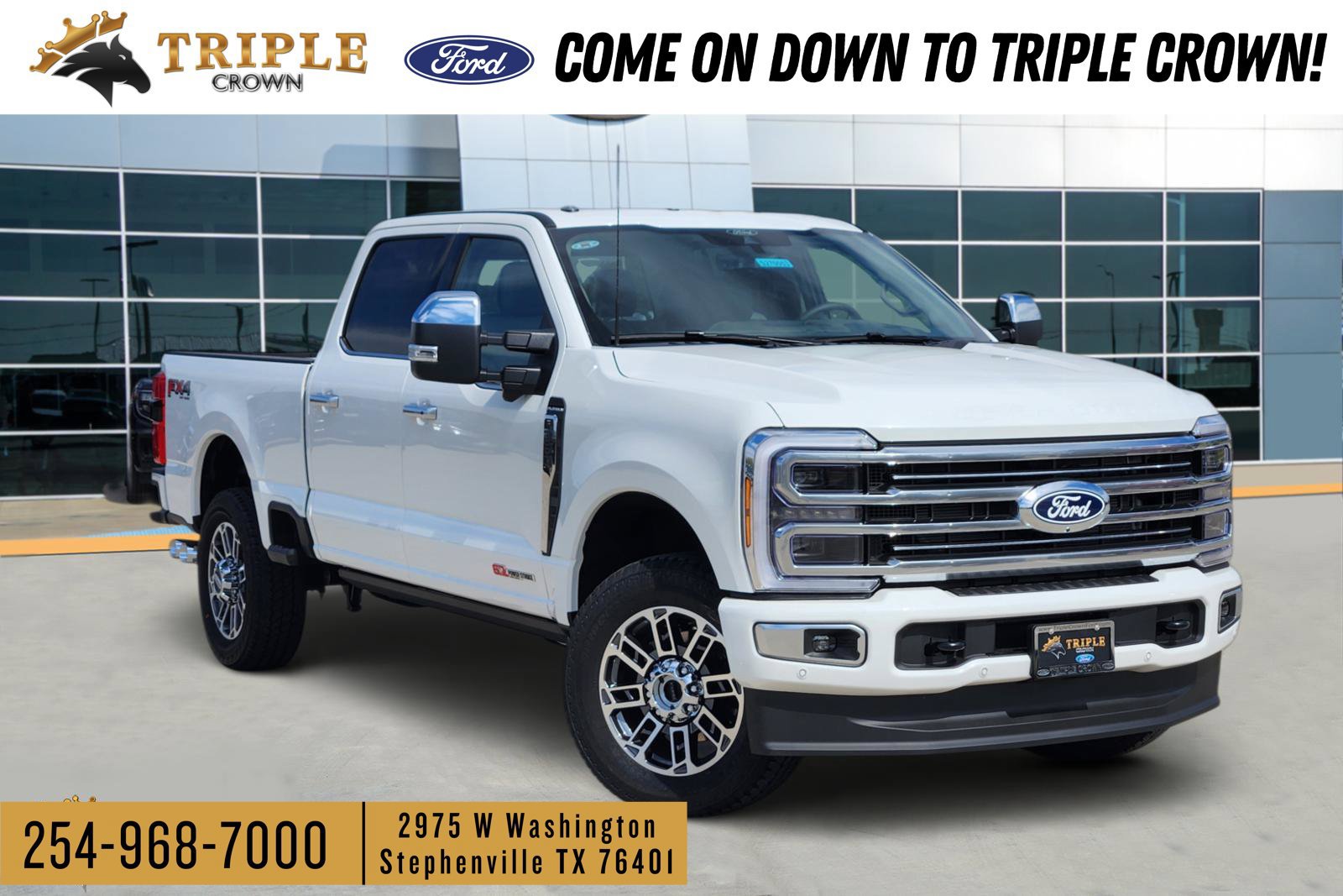 New 2027 Ford F350 Platinum w/ Platinum Plus Package