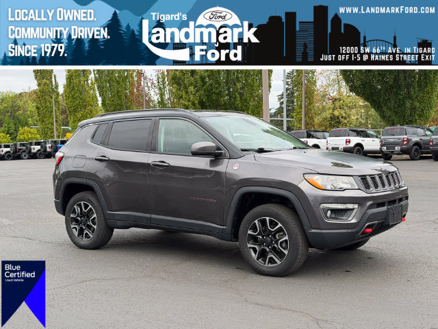 Used 2019 Jeep Compass Trailhawk AWD/4WD image 1