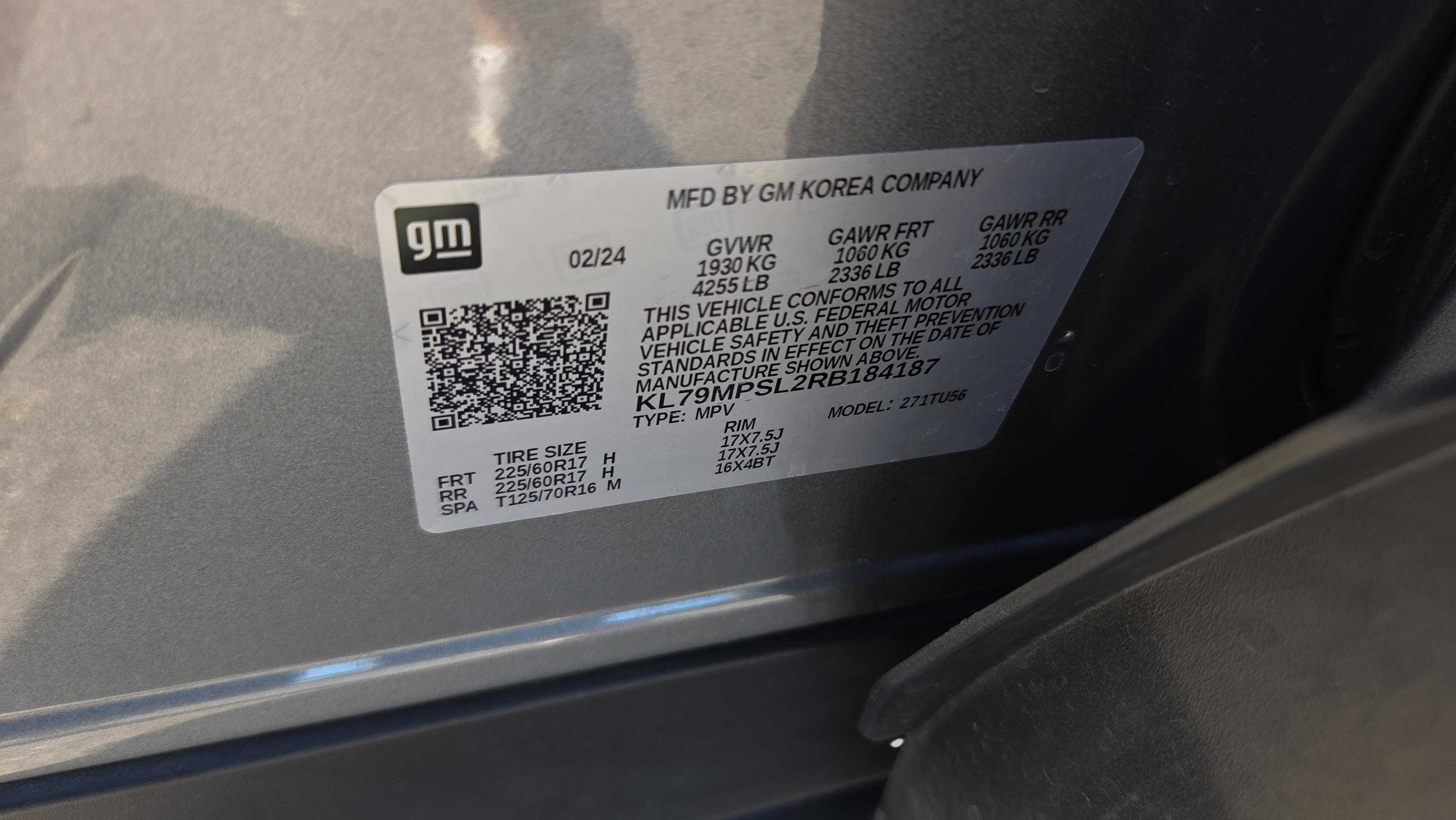 Certified 2024 Chevrolet TrailBlazer LT FWD image 33