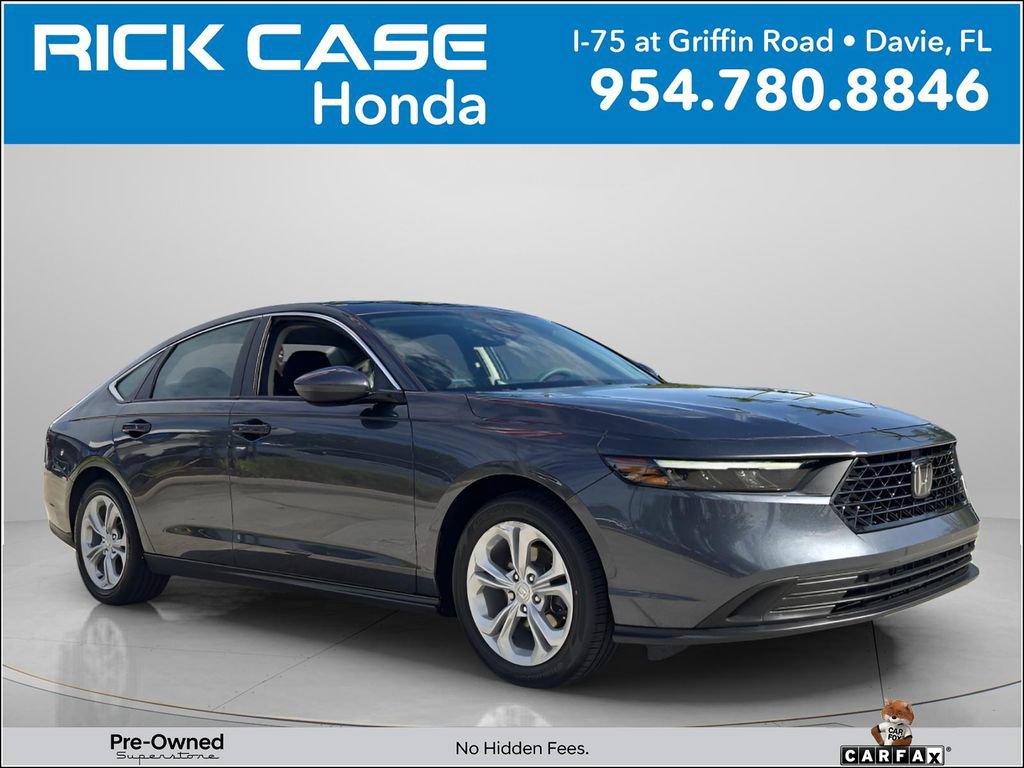 Certified 2024 Honda Accord LX image 1
