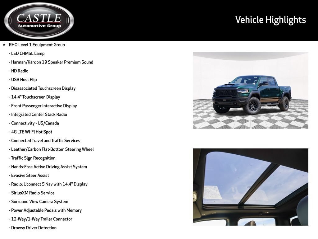 New 2026 RAM 1500 RHO w/ RHO Level 1 Equipment Group AWD/4WD image 6