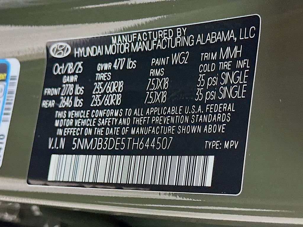 Certified 2026 Hyundai Tucson SEL FWD image 31