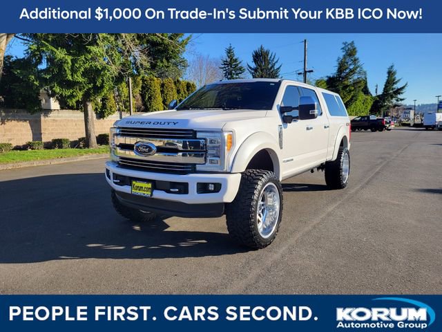 Used 2017 Ford F250 Platinum w/ Platinum Ultimate Package