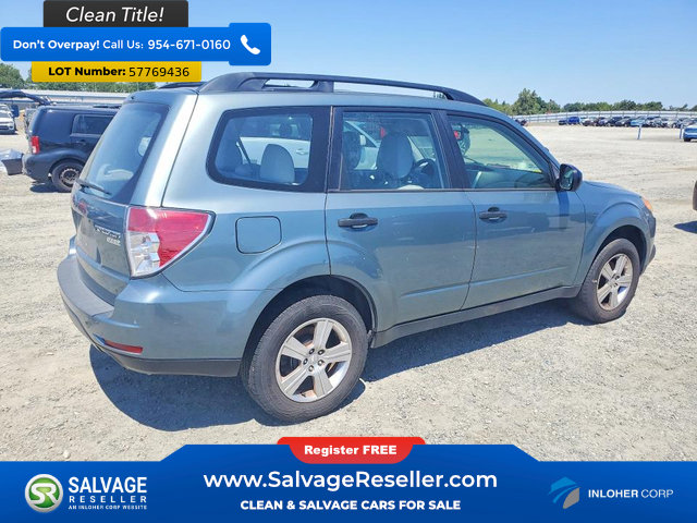 Used 2012 Subaru Forester 2.5X w/ Alloy Wheel Pkg AWD/4WD image 4