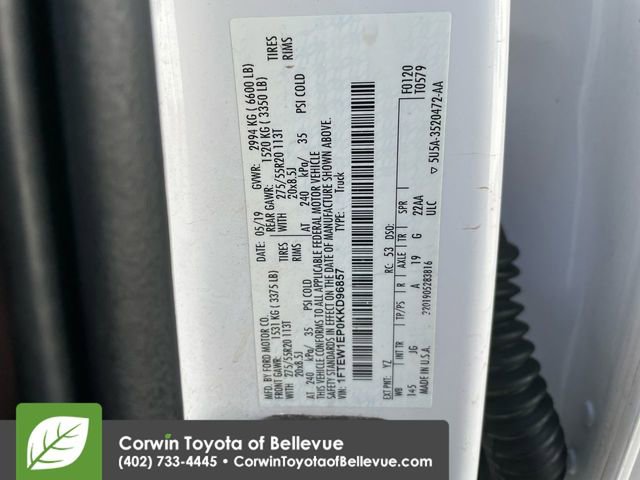 Used 2019 Ford F150 XL w/ Equipment Group 101A Mid image 25