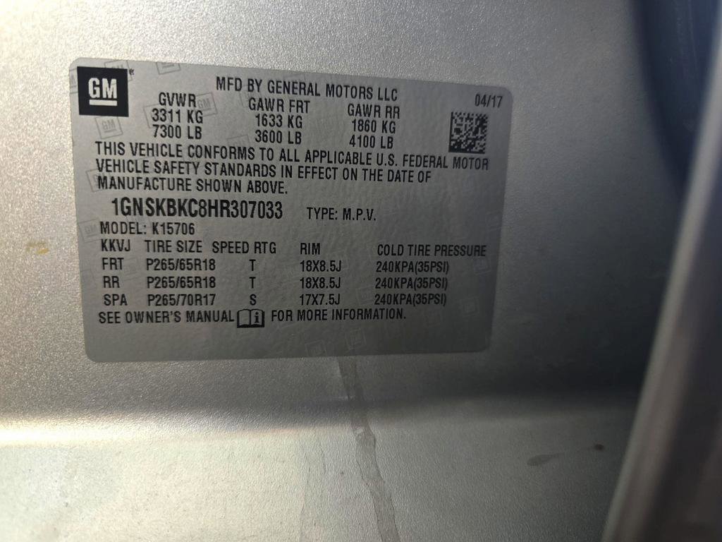Used 2017 Chevrolet Tahoe LT AWD/4WD image 29