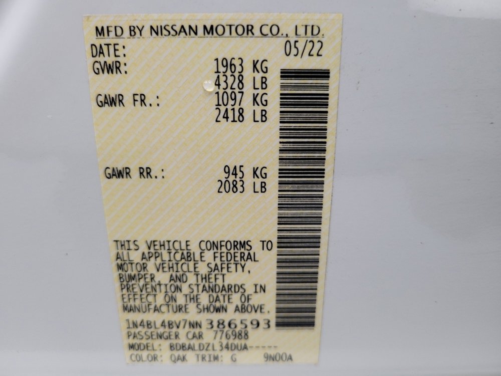 Used 2022 Nissan Altima 2.5 S image 33