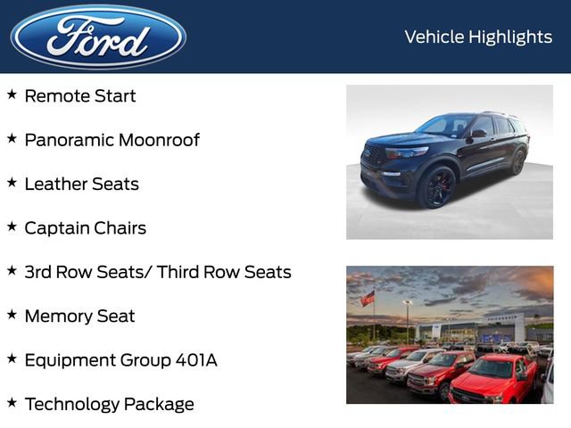 Certified 2024 Ford Explorer ST w/ Equipment Group 401A image 13