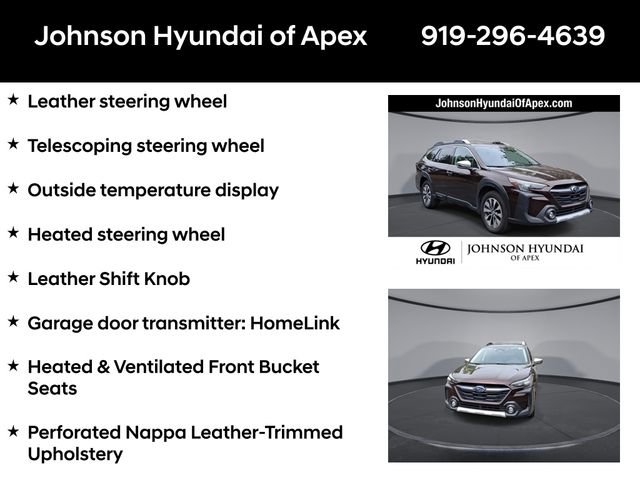 Used 2023 Subaru Outback Touring XT w/ Tech Package 2 AWD/4WD image 24