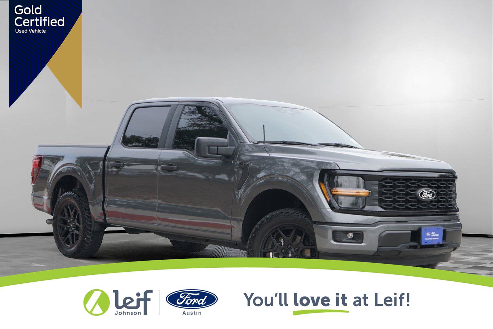Certified 2024 Ford F150 STX w/ STX Black Appearance Package RWD image 1