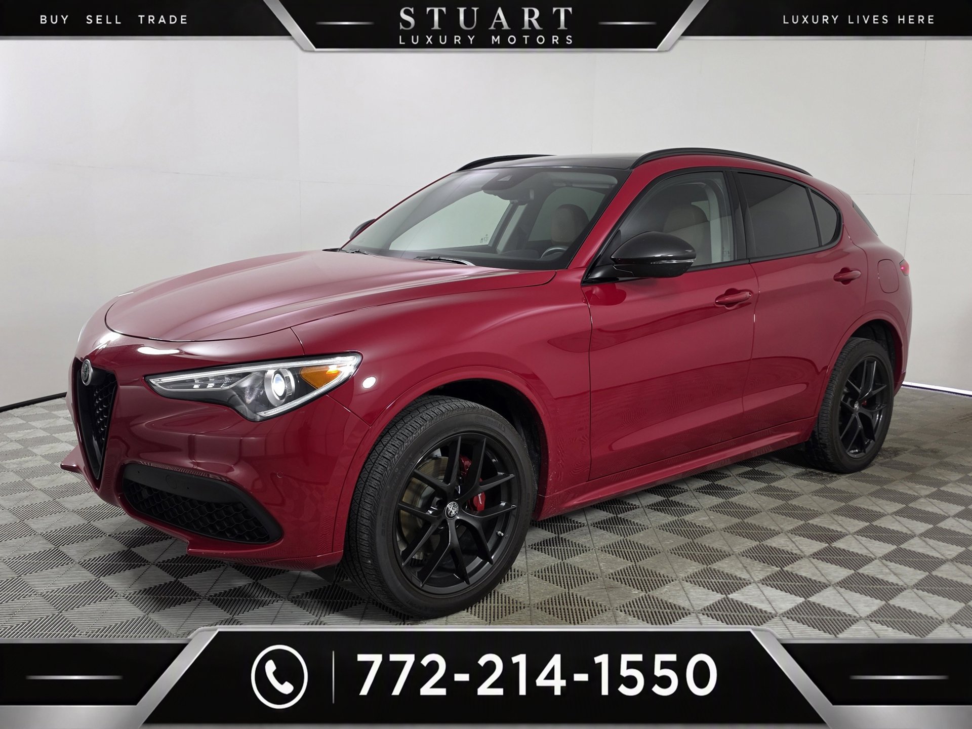 Used 2020 Alfa Romeo Stelvio Sport w/ Quick Order Package 22K Sport RWD image 33