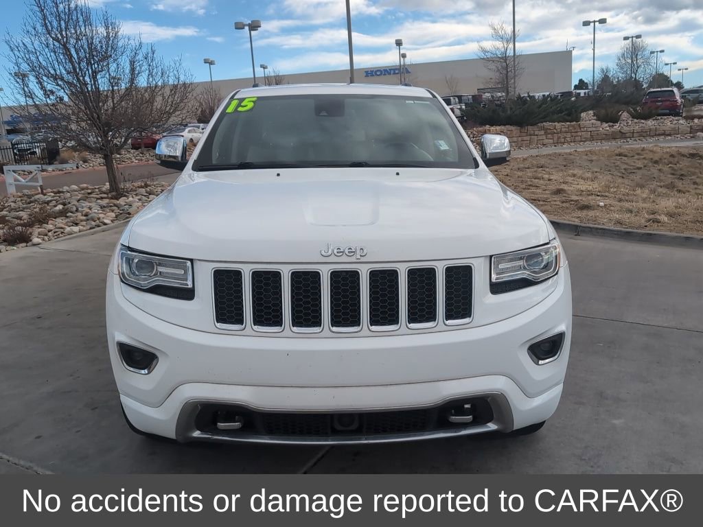 Used 2015 Jeep Grand Cherokee Overland w/ Advanced Technology Group image 2