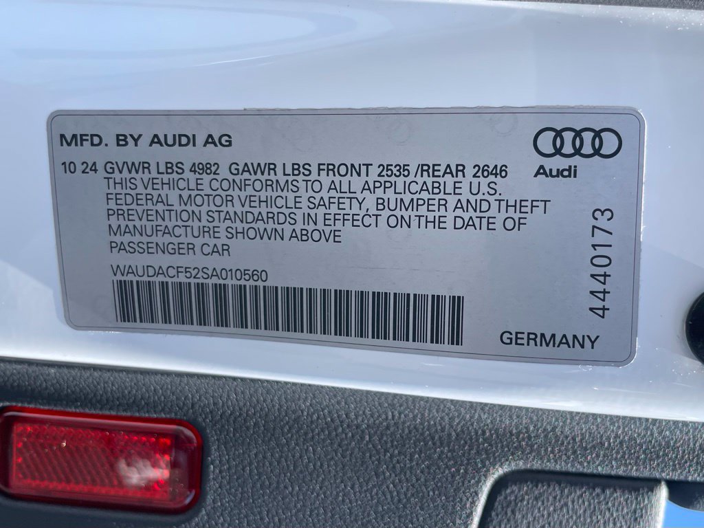 Used 2025 Audi A5 2.0T Premium AWD/4WD image 57