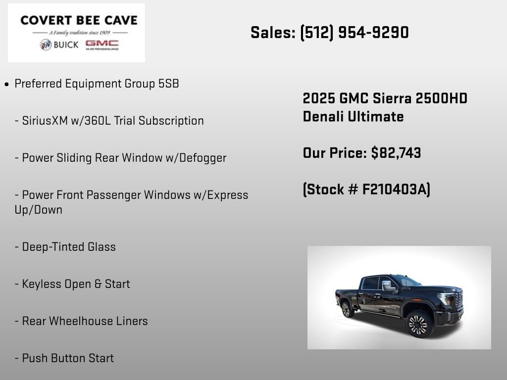 Certified 2025 GMC Sierra 2500 Denali Ultimate image 6