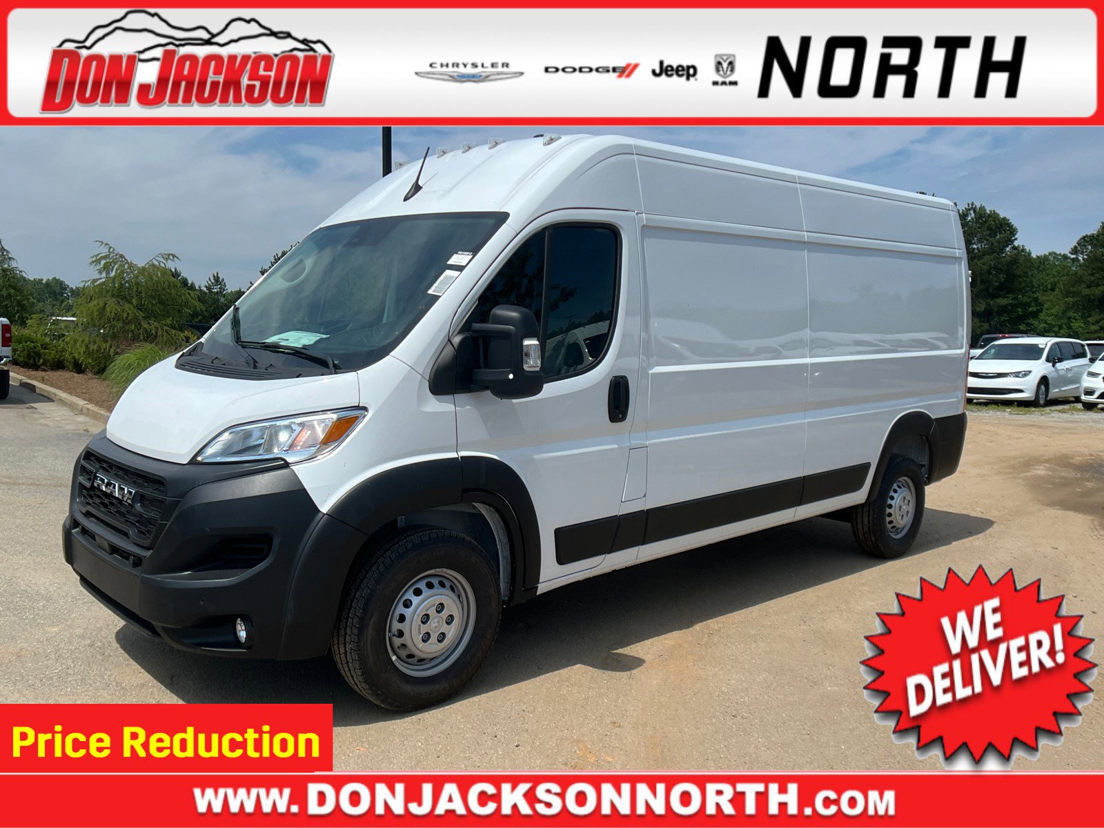 New 2025 RAM ProMaster 2500 w/ Safety Group