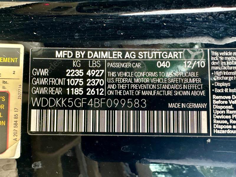 Used 2011 Mercedes-Benz E 350 Cabriolet image 8