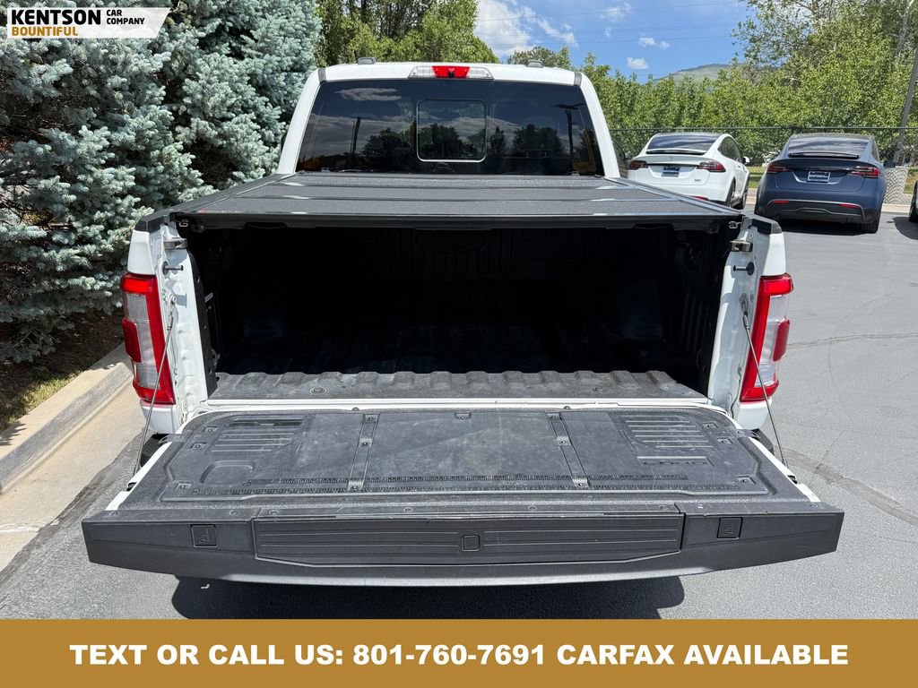 Used 2021 Ford F150 Lariat w/ Max Trailer Tow Package AWD/4WD image 35