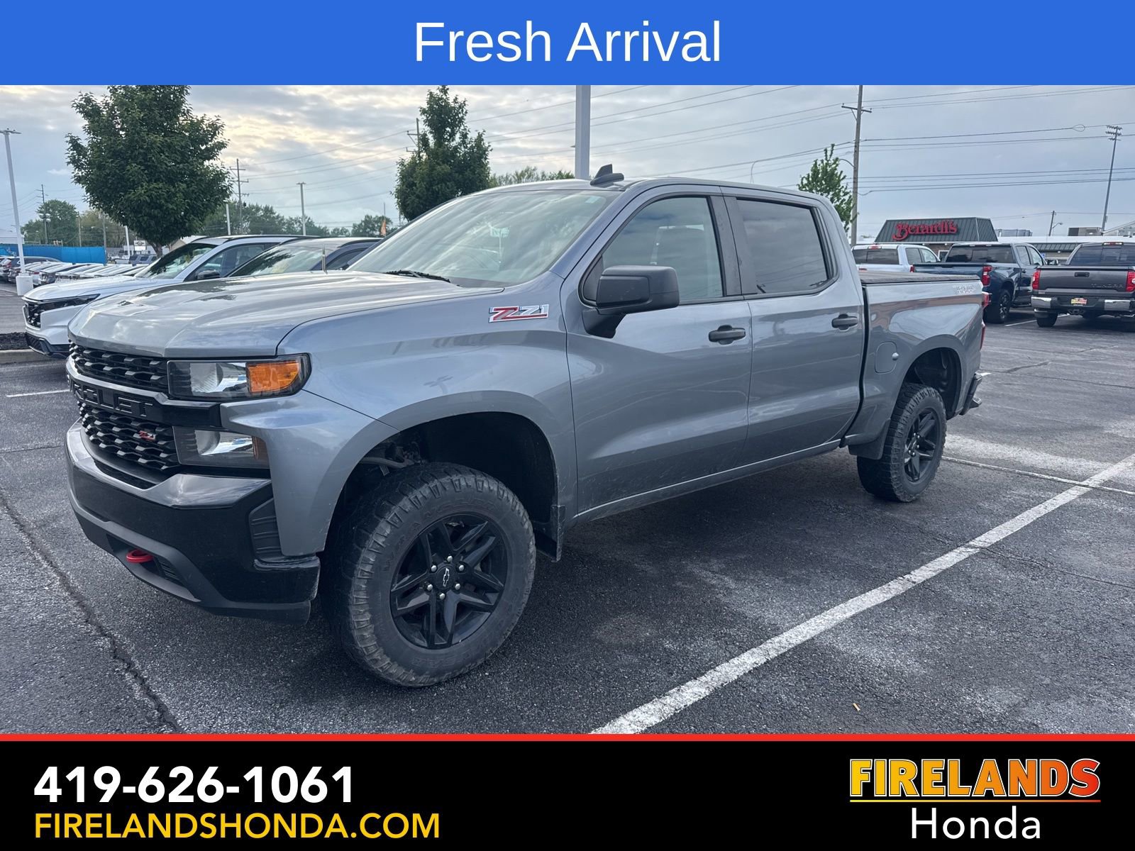 Used 2021 Chevrolet Silverado 1500 Custom Trail Boss AWD/4WD image 2