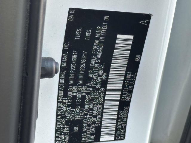 Used 2015 Toyota Sienna XLE Premium FWD image 26