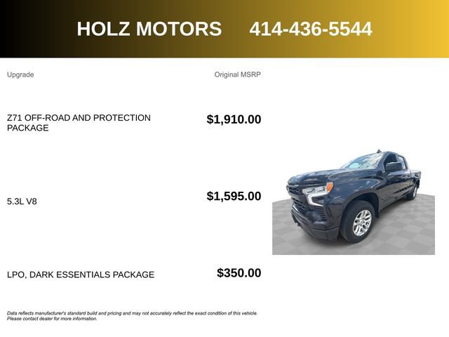 Certified 2023 Chevrolet Silverado 1500 RST AWD/4WD image 5